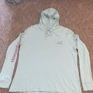 VINEYARD VINES HOODED T SHIRT